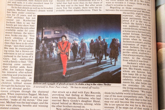 TIME 誌 | マイケル・ジャクソンの表紙 (1984 年 3 月 19 日
