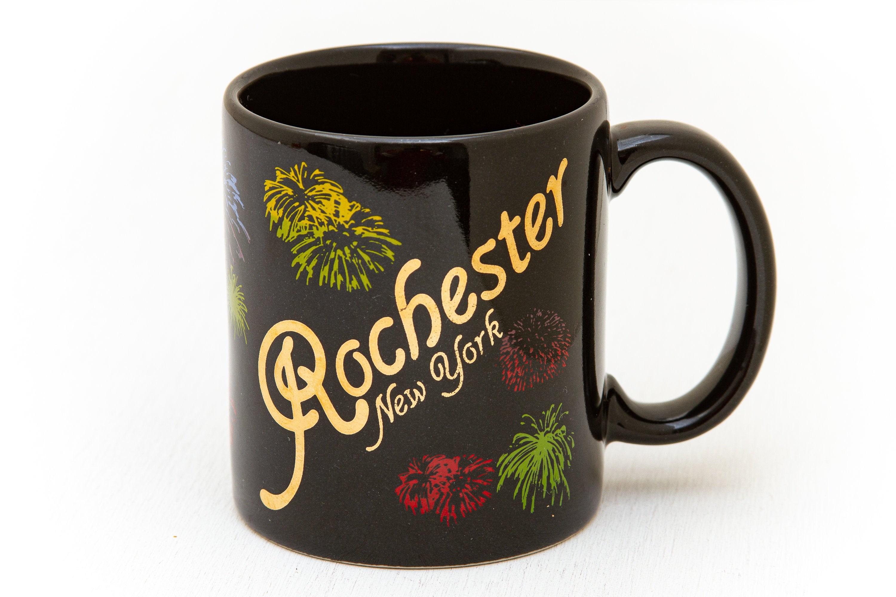 Rochester New York Coffee Mug New York State Vintage 80s Etsy
