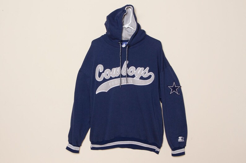 dallas cowboys embroidered sweatshirt