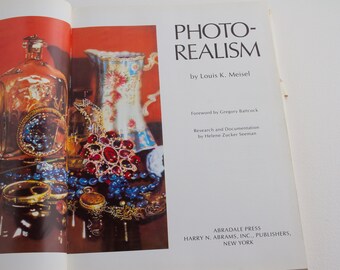 PHOTOREALISM (louis K. Meisel) 1989 Edition | Modern Art - Etsy