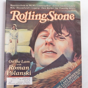 Roman Polanski Rolling Stone Magazine 1981 - vintage Ausgabe April 2 (No.340)
