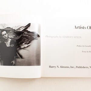 Artists Observed (1986) Fotografien von Harvey Stein | Keith Haring Bild 4