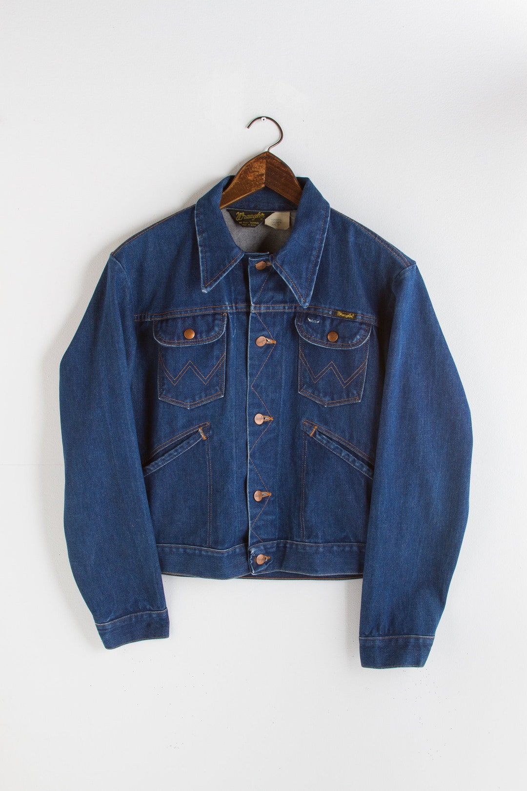 Vintage WRANGLER Denim Jacket | 70s Rock N' Roll Cowboy Vintage WRANGLER Denim Jacket | 70s Rock N' Roll Cowboy