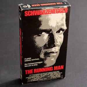 The Running Man (1987) | Arnold Schwarzenegger | VHS cassette