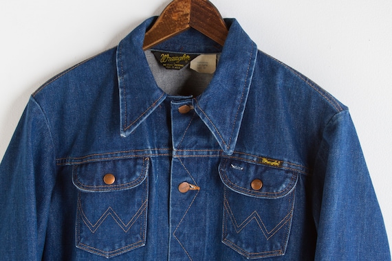 Vintage WRANGLER Denim Jacket | 70s Rock N' Roll Cowboy Vintage WRANGLER Denim Jacket | 70s Rock N' Roll Cowboy