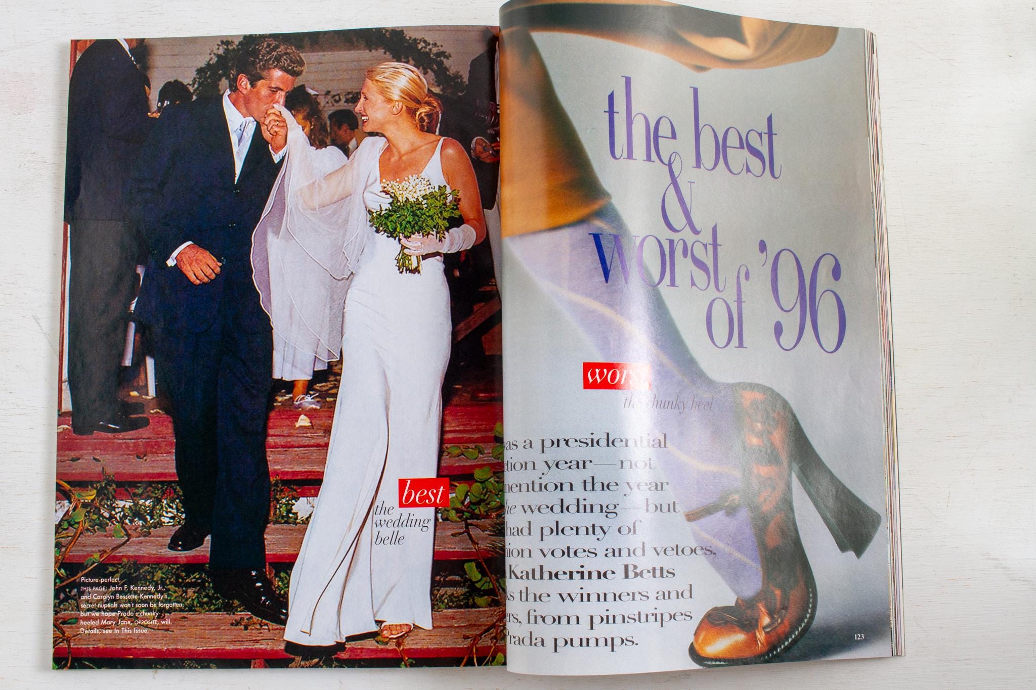 Vintage VOGUE Magazine: January 1997 | the 90s Fashion | Courtney