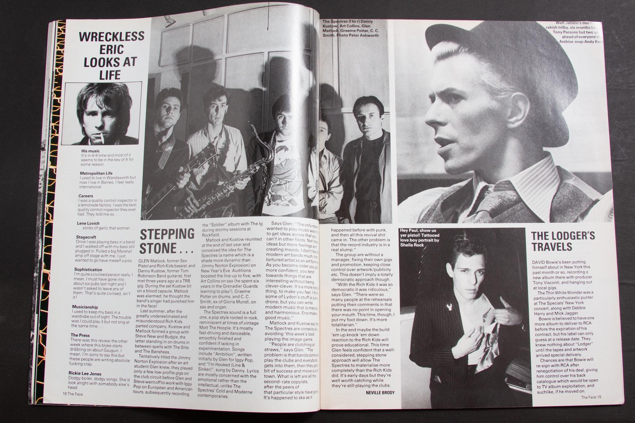 THE FACE Magazine - May 1980- First Issue #1 - Jerry Dammers Cover