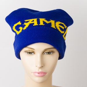 vintage CAMEL cigarettes winter hat | 80s