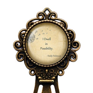 Emily Dickinson I Dwell in Possibility Bookmark