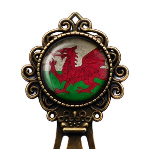 Wales Welsh Flag Bookmark
