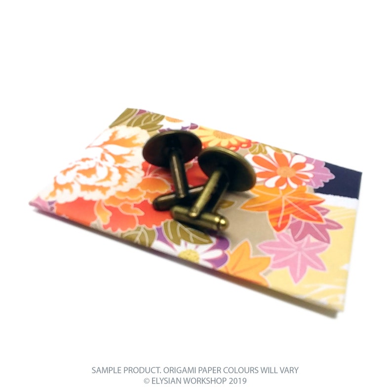 Pink Butterfly Cufflinks