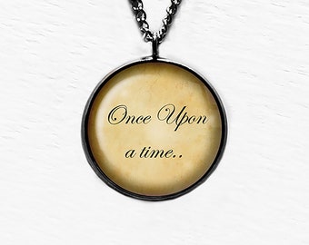 Fairytale Once Upon A Time Pendant Necklace