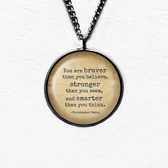 Christopher robin necklace sale