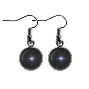 Bright North Star Earrings