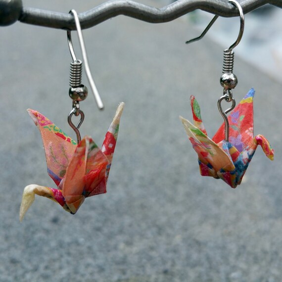 Etsy origami earrings best sale