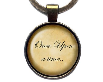 Fairytale Once Upon A Time Keychain Keyring