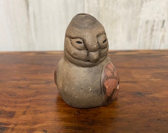Ceramic Ocarina Chirping Bird Toy - Handmade Bird Shape Water Whistle, Cute Vintage Design For Kids' Musical Fun