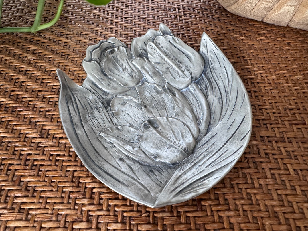 Coupelle à Pot-pourri En étain - Motif Goéland - Déco Vintage