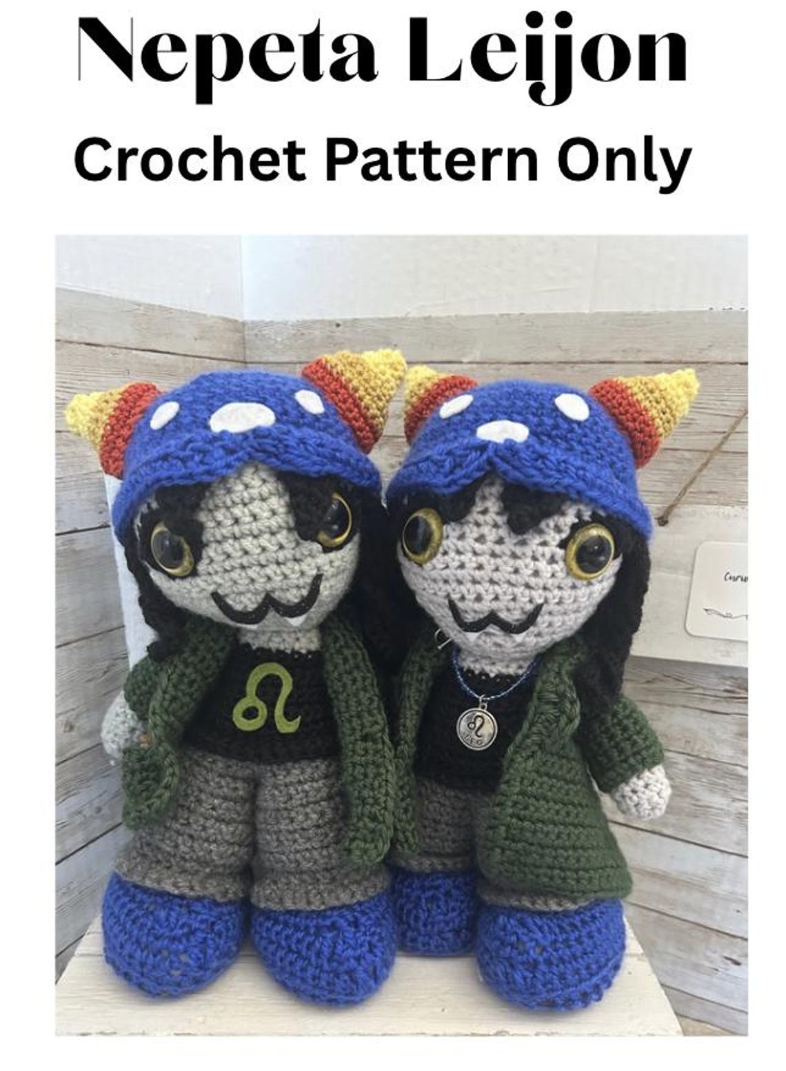 Nepeta Homestuck Crochet Doll Pattern Only - Etsy