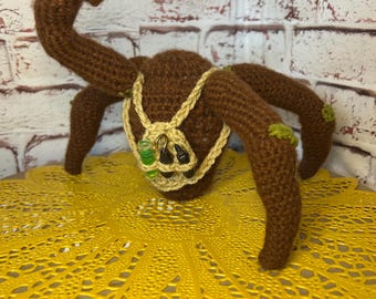 Crocheted Rocky doll  from Project Hail Mary