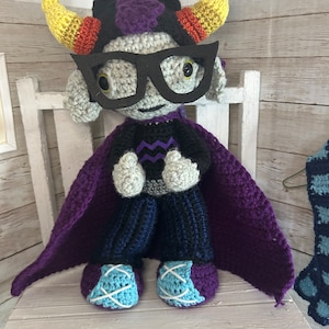 Homestuck Eridan doll Plushie