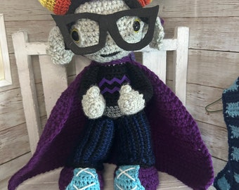 Homestuck Eridan doll Plushie