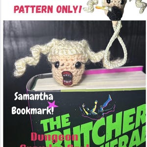 Samantha Crochet Bookmark Pattern only. Please Read.