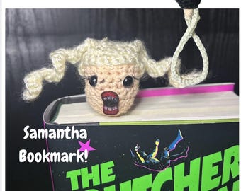 Wzór na szydełkową zakładkę do książki Samantha. Proszę przeczytać.