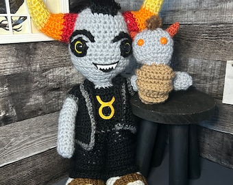 Tavros Homestuck Crochet Doll Plushie