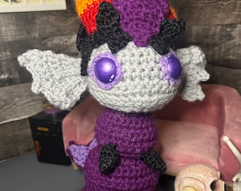 Pluszowy szydełkowy grub Eridan