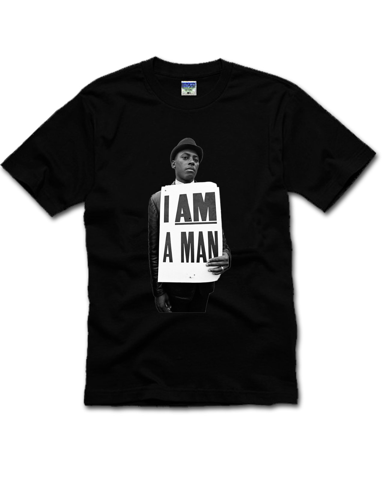 I am a Man Print 1968 Memphis March Protest Sign Vintage | Etsy