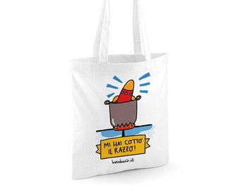 Shopper You cooked my rocket | 100% Cotton | Long handles