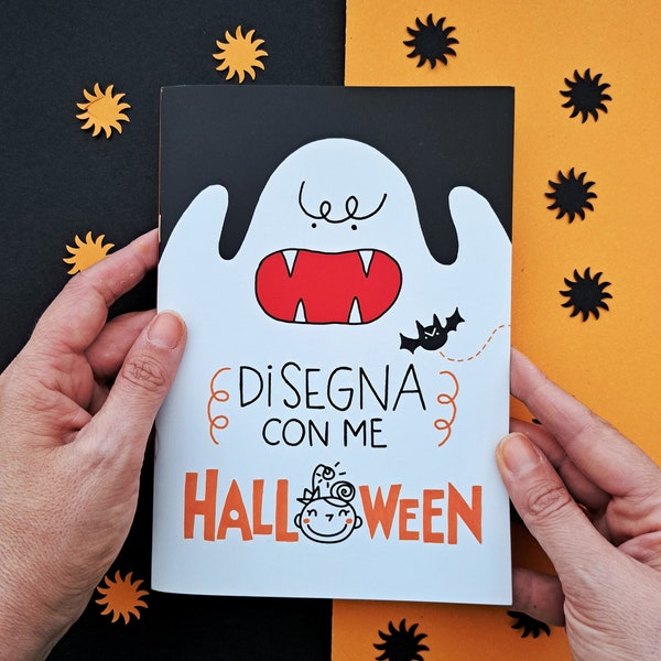 Disegna con me Halloween | Activity book pocket