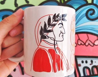 Literary mugs | Ceramic mug | Burabacio