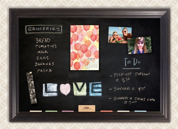 Chalkboards Magnetic Chalkboards Framed Chalkboards Etsy