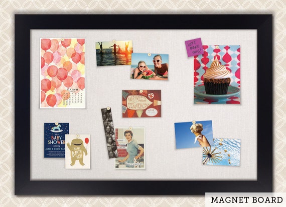 Magnetic Bulletin Framed Magnet Boards Magnet Board - UK