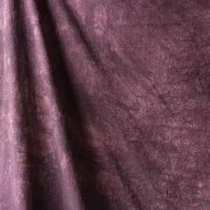 Hand-Dyed Cotton Canvas Backdrop / Seamless Photo Background in PORT / 5'x8' image 4