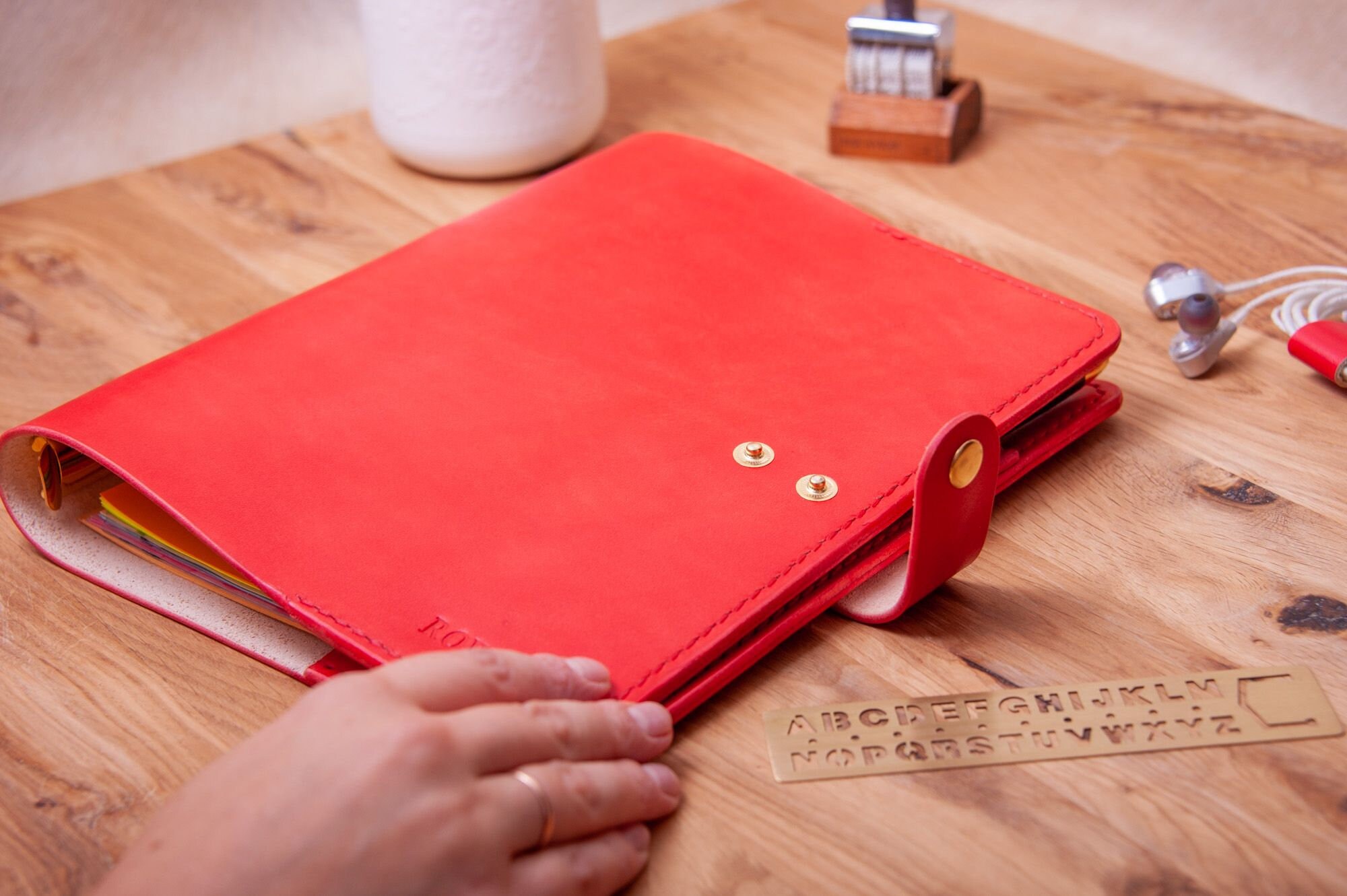 A5 planner binder A5 binder 6 ring A5 planner cover Ring Etsy