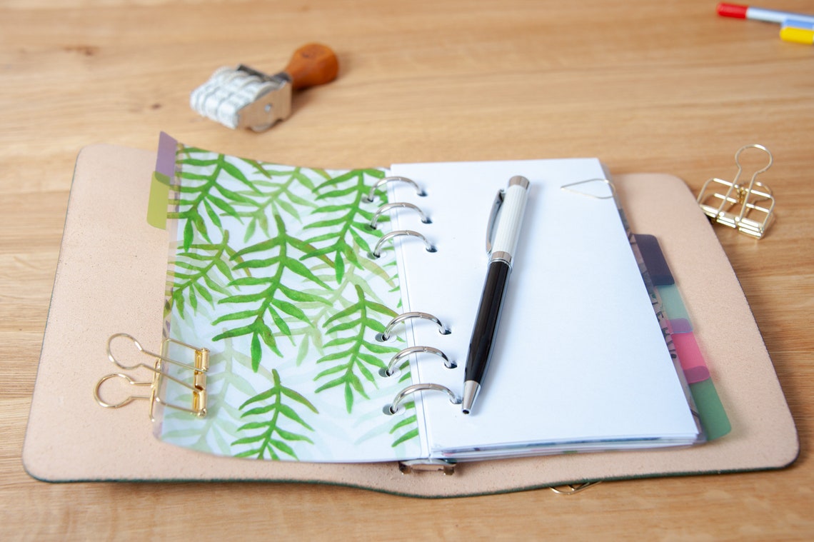 A6 Ring Binder A6 Binder 6 Ring A6 Planner Binder Ring Etsy