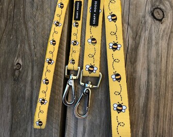 Bij Hond riem, bij, hommel, gele riem