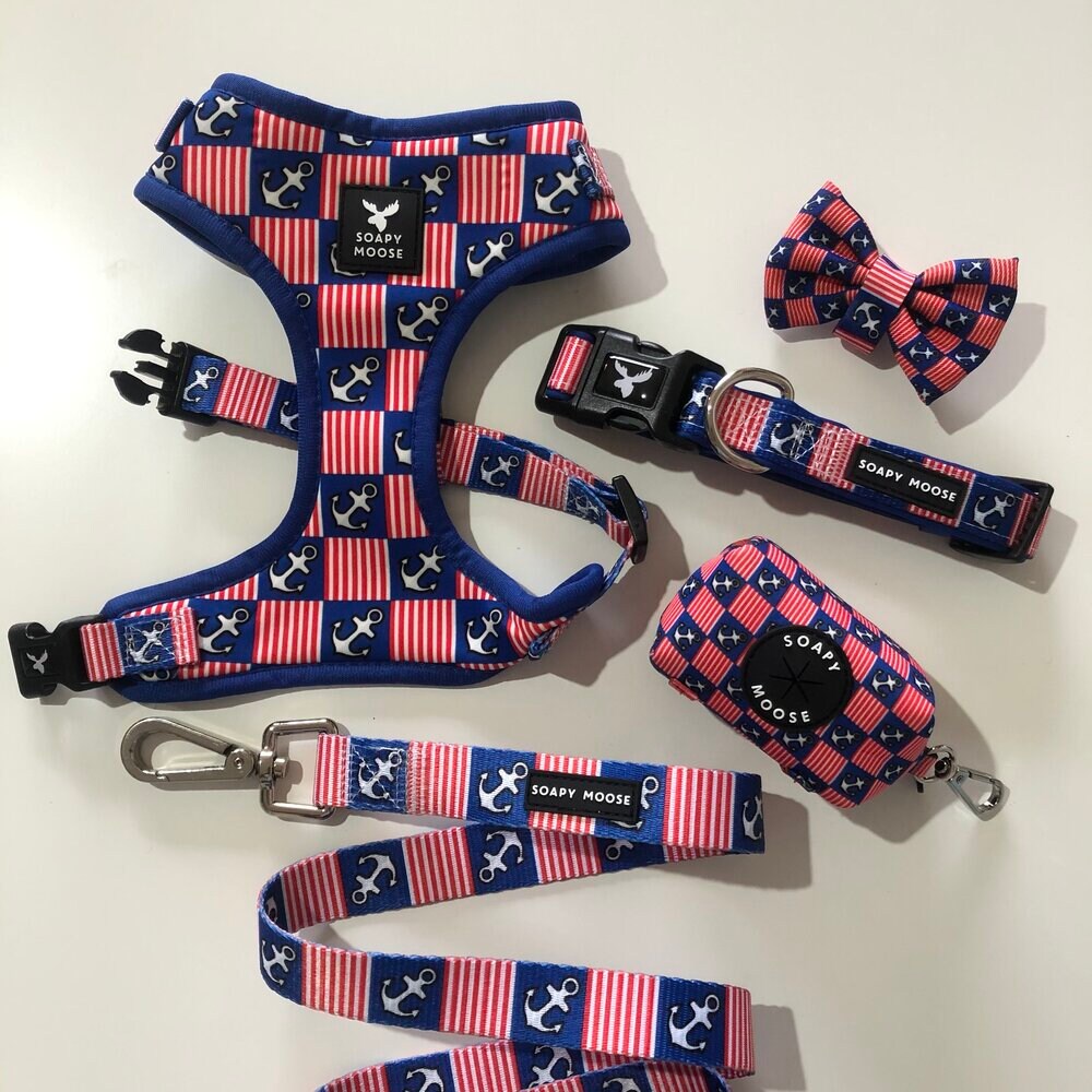 Sailor Dog Harness Sailor Dog Harness Cat Harness Nautical Etsy
