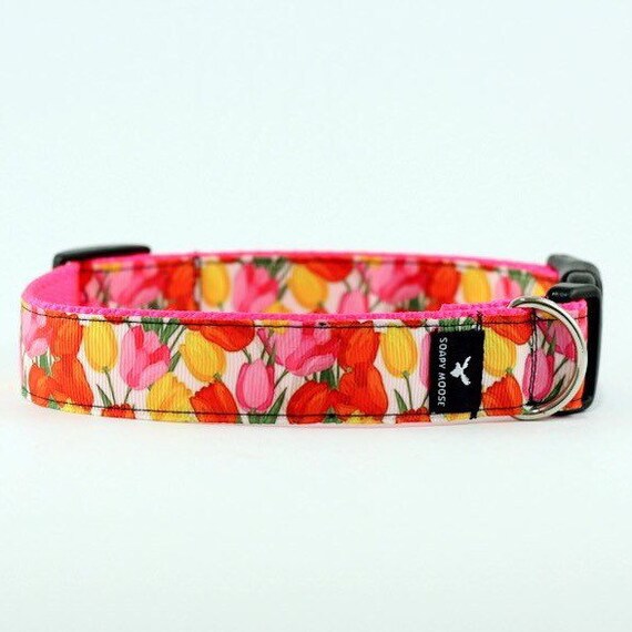 Tulip dog collar Clearance