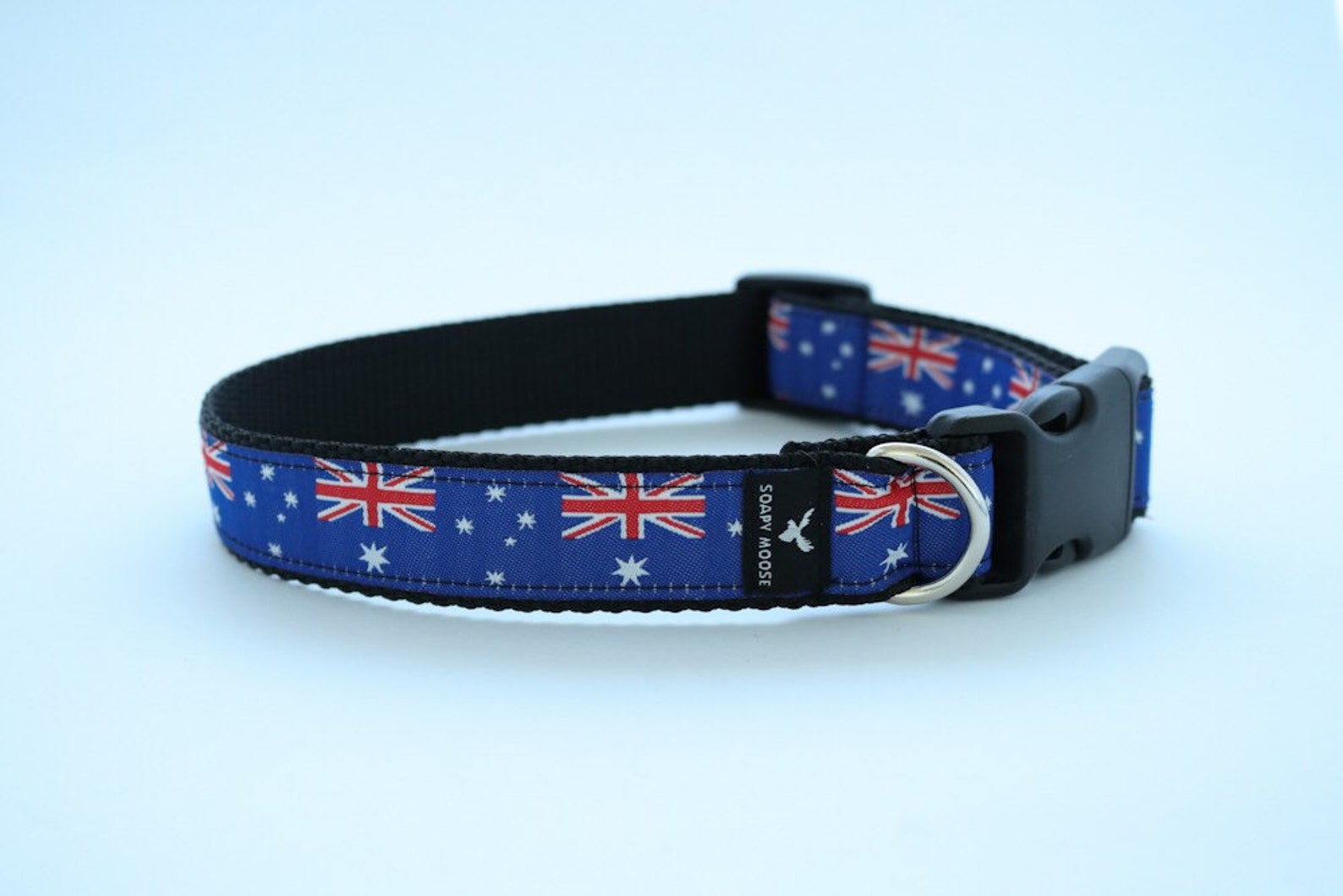 True Blue Aussie Dog Collar Australian Dog Collar Aussie Etsy