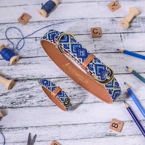 Friendship Collar The Mucky Pup Dog Collar and Matching Bracelet Set, Vegan Leather, Christmas Gift, Fall Dog Collar #friendshipcollar