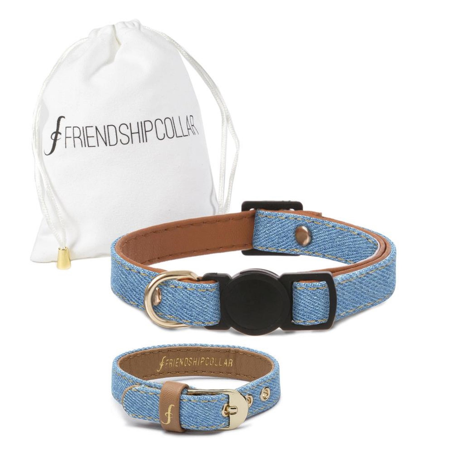 FriendshipCollar Cat Collar and Matching Bracelet Set The Etsy