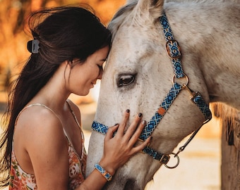 Friendship Collar His Royal Stallion Horse Halter and matching friendship bracelet #friendshipcollar