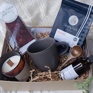 Enjoy Gift Box, Pamper Gift Set Box, Birthday Gift Basket, Thank you Present, Teachers Gift, Wellness Pamper Hamper Gift Box