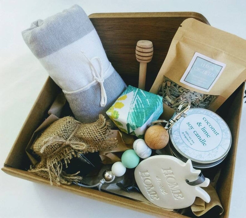 Housewarming Gift Box Housewarming Gift Basket Pamper Gift