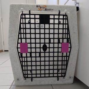 Door Latch Cover For Ruffland Kennel Intermediate PETG Plastic Multiple Colors!