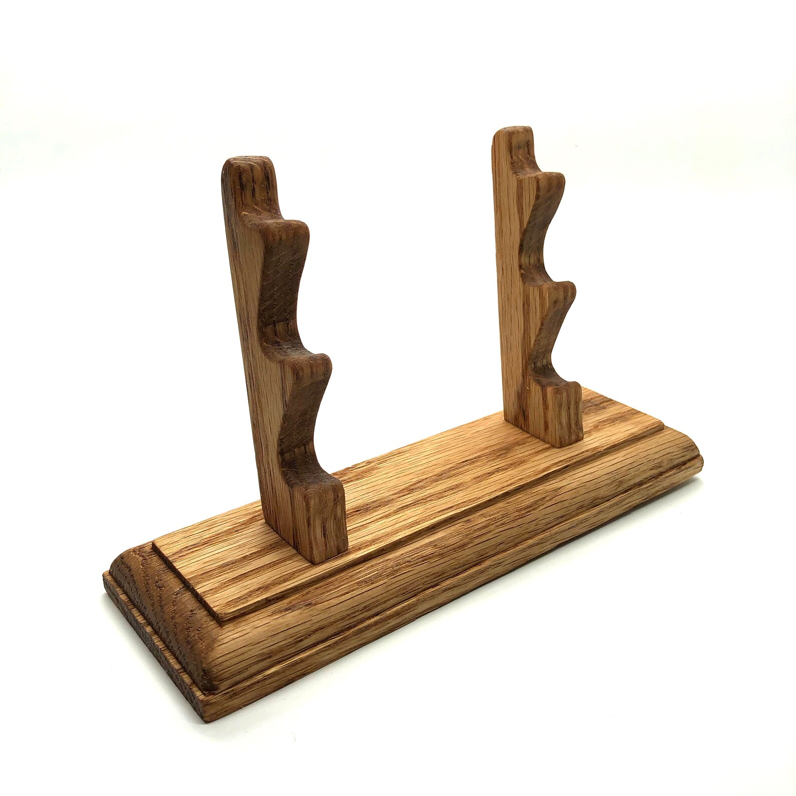 3 Wand Display Stand, Wooden Rack Holds 3 Wizard Wands - Etsy